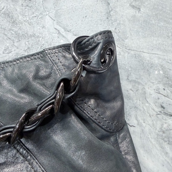 Michael Kors Metallic Hobo Bag - Picture 3 of 8